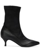 Strategia Carla Jones Sock Boots - Black