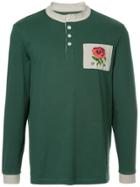 Kent & Curwen Long-sleeve Logo Polo Top - Green