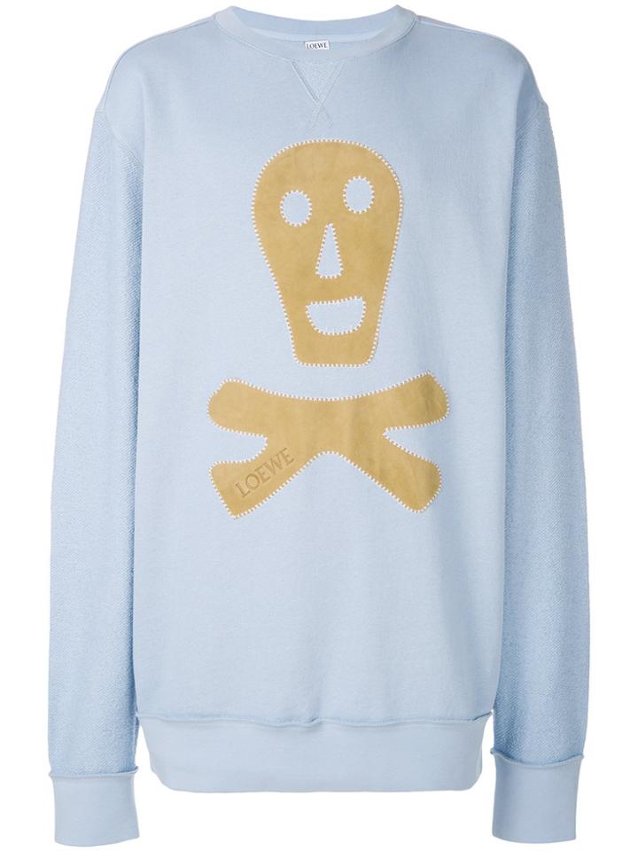 Loewe Skull Sweatshirt - Blue