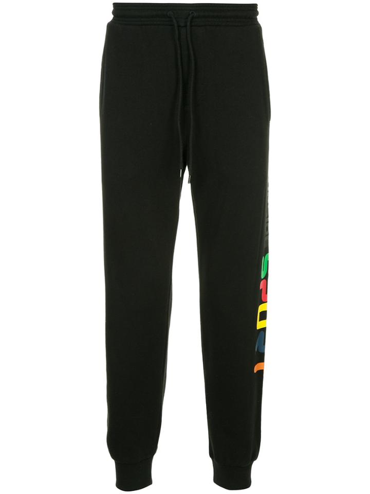 The Upside Side Logo Track Pants - Black