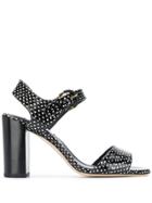Tod's Dotted Sandals - Black
