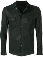 Salvatore Santoro Coated Shirt - Black