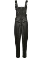 Weworewhat Moto Zipped Skinny Jumpsuit - Black