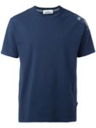 Stone Island Logo Print T-shirt, Men's, Size: Xxl, Blue, Cotton