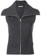 Odeeh Knitted Waistcoat - Grey