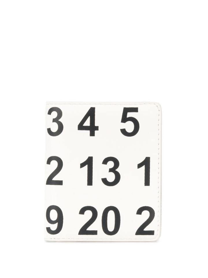 Maison Margiela Mini Number 11 Wallet - White