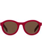 Prada Eyewear Prada Journal Sunglasses - Red