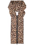 Veronica Beard Hooded Printed Gilet - Brown