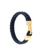 Nialaya Jewelry Bali Clasp Bracelet, Men's, Size: Large, Blue
