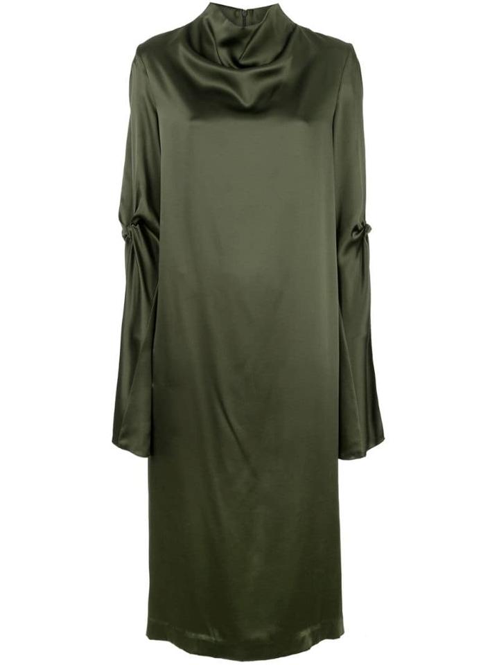 Dion Lee Knot Detail Dress - Green