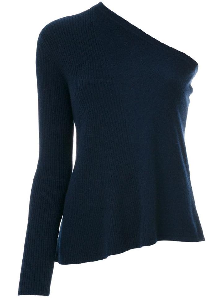 Cashmere In Love Cashmere Tisa Knitted Top - Blue