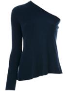 Cashmere In Love Cashmere Tisa Knitted Top - Blue