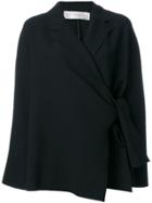 Victoria Victoria Beckham Oversized Wrap Coat - Black