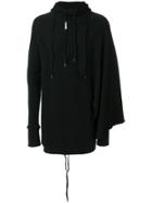 Army Of Me Layered Hoodie - Black