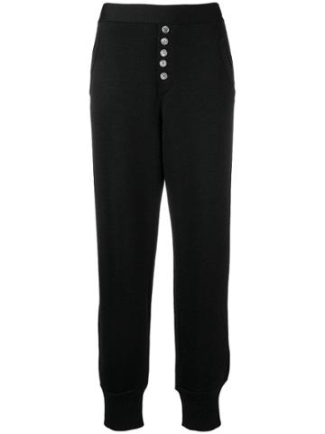 Miaoran Tapered Track Pants - Black