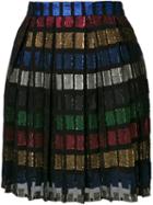 Dodo Bar Or Striped Pleated Skirt