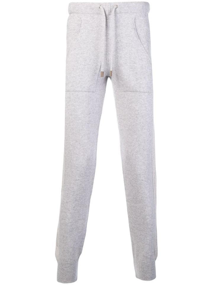 Eleventy Cashmere Tapered Trousers - Grey