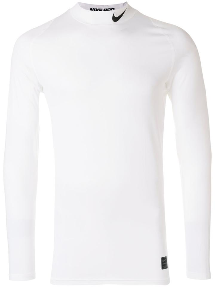 Nike Pro Long-sleeve Top - White