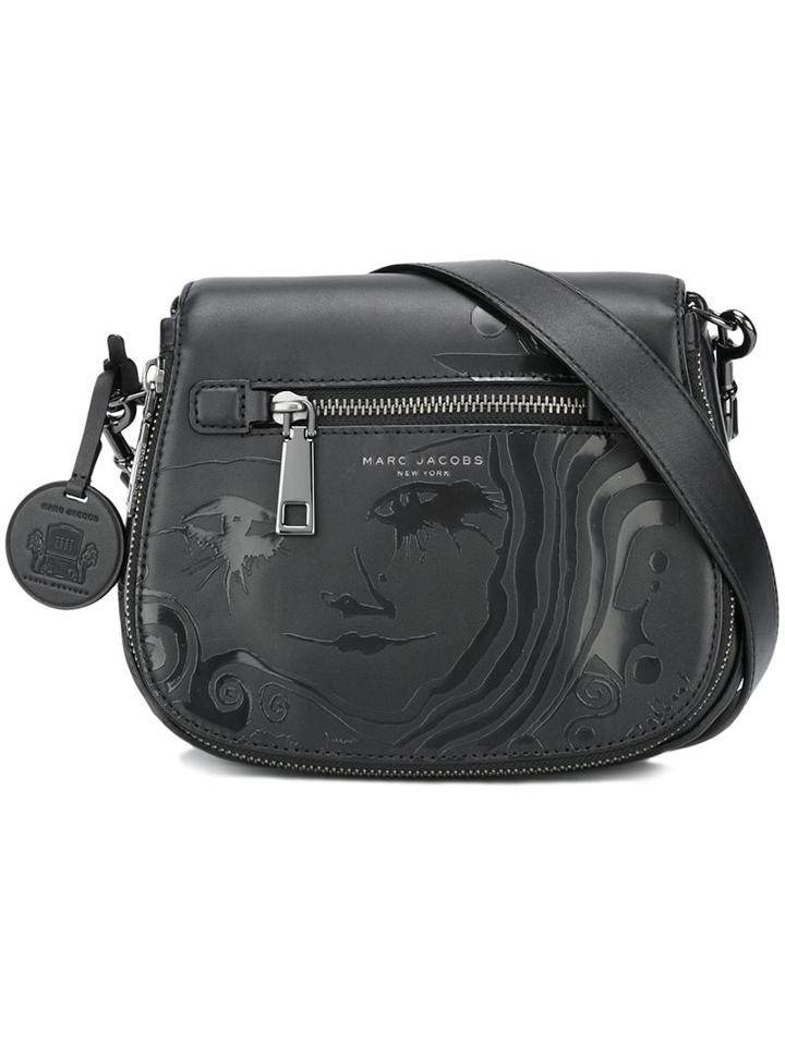 Marc Jacobs Small 'tabboo! Eye' Saddle Crossbody Bag, Women's, Black