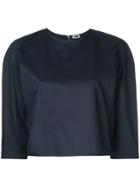 H Beauty & Youth Cropped Boxy Top - Blue