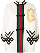 Gucci Caban-kimono Jacket - Nude & Neutrals