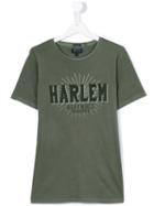 Woolrich Kids - Teen Harlem Print T-shirt - Kids - Cotton - 14 Yrs, Green
