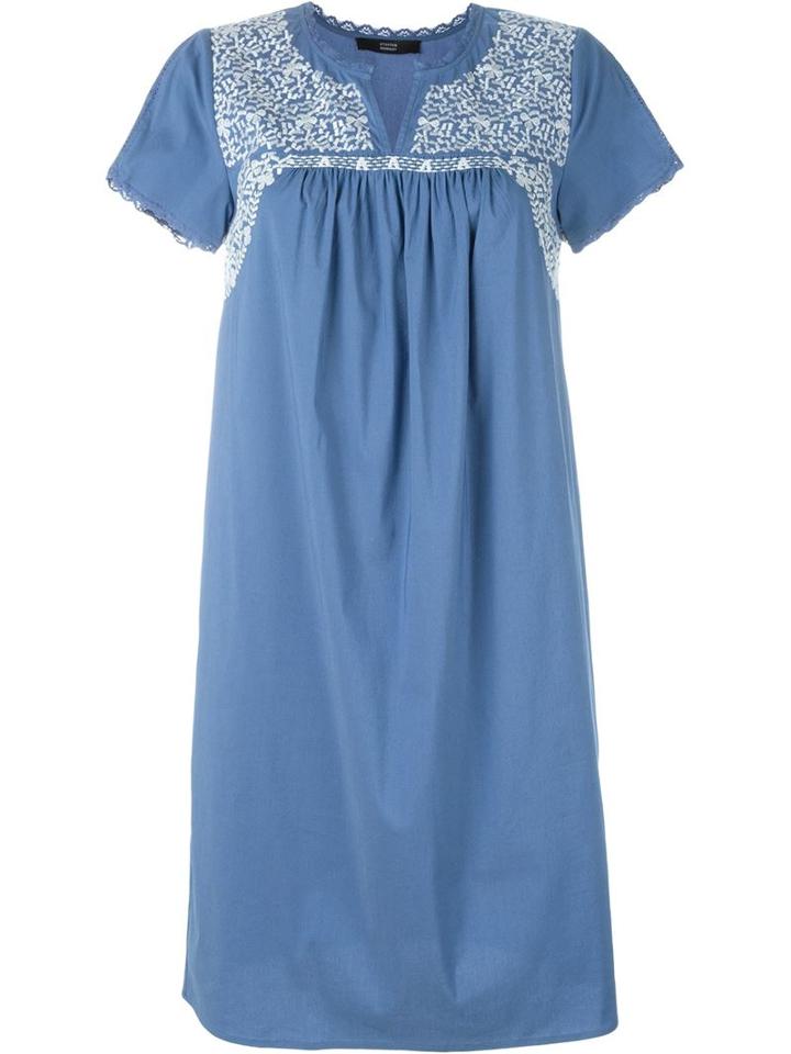 Steffen Schraut Embroidered Detail Dress