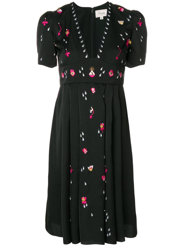 Temperley London Saturn Short Dress - Black