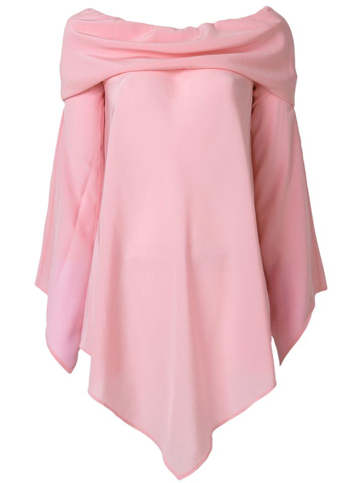 Sies Marjan Briar Off-shoulder Blouse - Pink & Purple