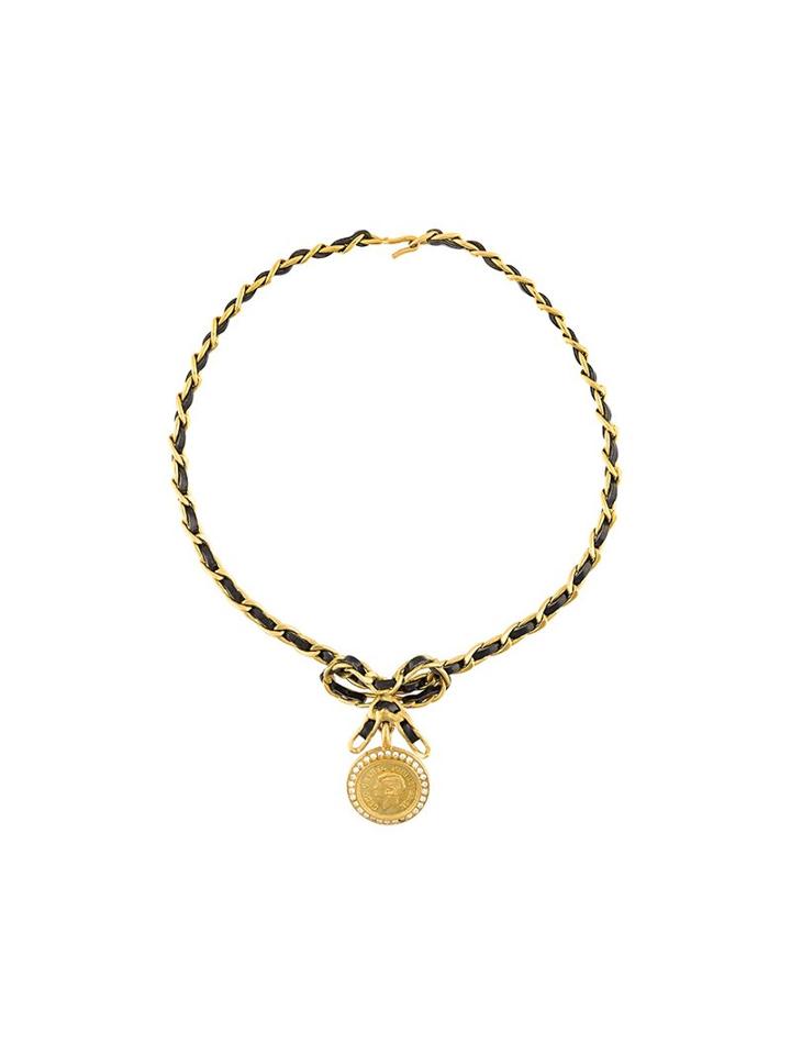 Chanel Vintage Mademoiselle Coco Choker Necklacce