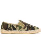 Ash Camouflage Print Espadrilles