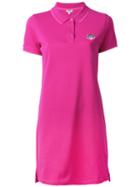 Kenzo - Polo Tiger Dress - Women - Cotton - L, Women's, Pink/purple, Cotton