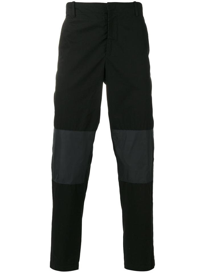 Mcq Alexander Mcqueen - Tonal Stripe Trousers - Men - Cotton/polyamide - 48, Black, Cotton/polyamide