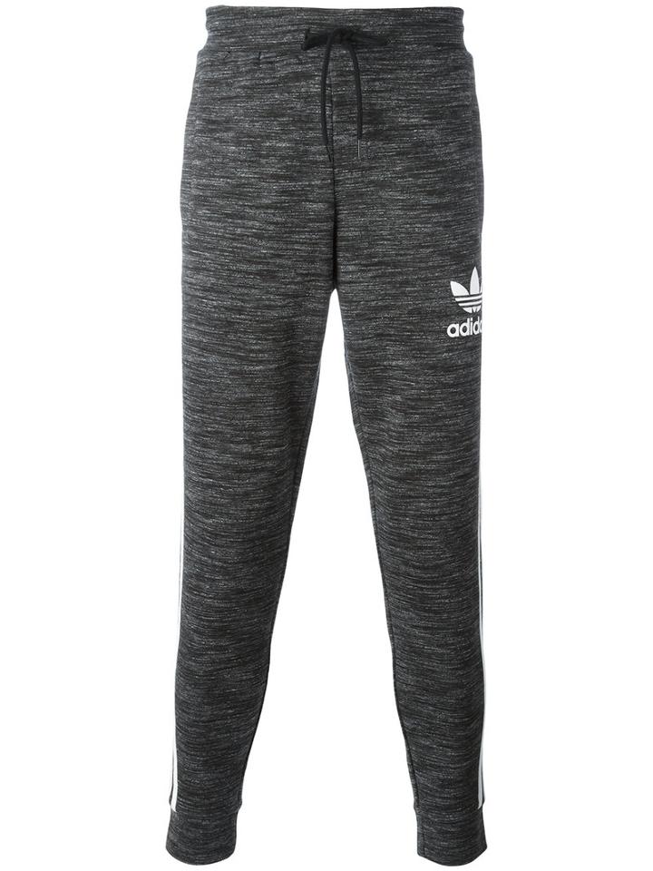 Adidas Originals Side Stripe Joggers, Men's, Size: Small, Black, Cotton/polyester