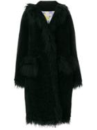 Saks Potts Oversized Coat - Black