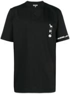 Lanvin Ski Mixed Print T-shirt - Black