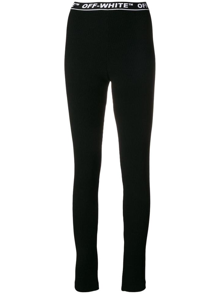 Off-white Sports Leggings - Black