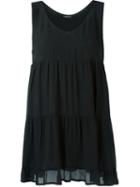 Twin-set Panelled Sleeveless Top