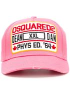 Dsquared2 Phys Ed Baseball Cap, Men's, Pink/purple, Cotton