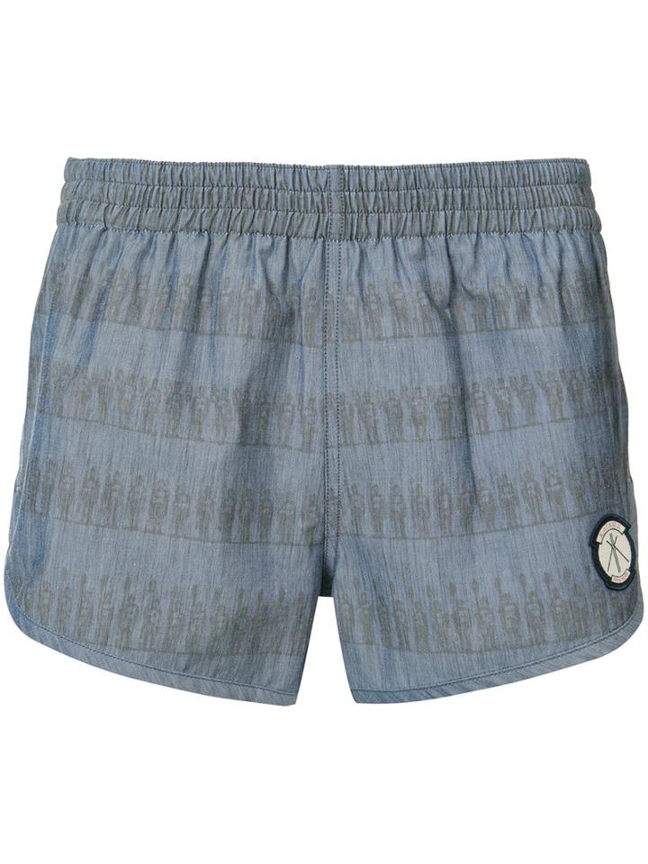Katama - Braden Swim Shorts - Men - Cotton/polyester - Xxl, Blue, Cotton/polyester