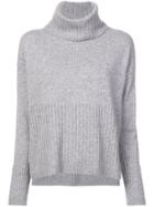 Derek Lam 10 Crosby Bond Turtleneck Jumper - Grey