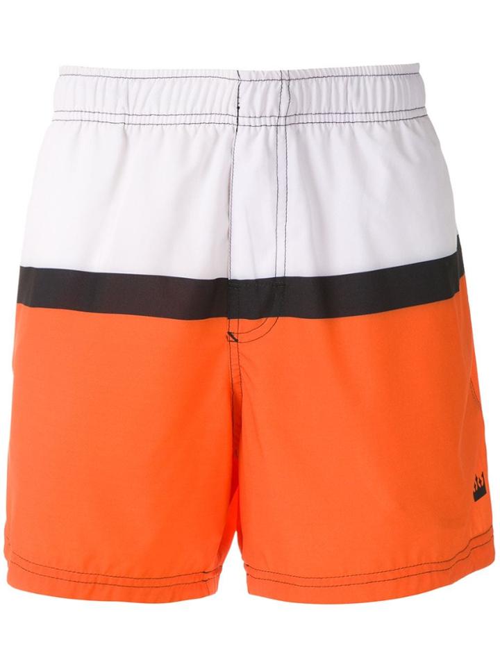 Osklen Riva Print Shorts - White