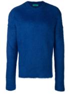 Paura Plain Knit Sweater - Blue