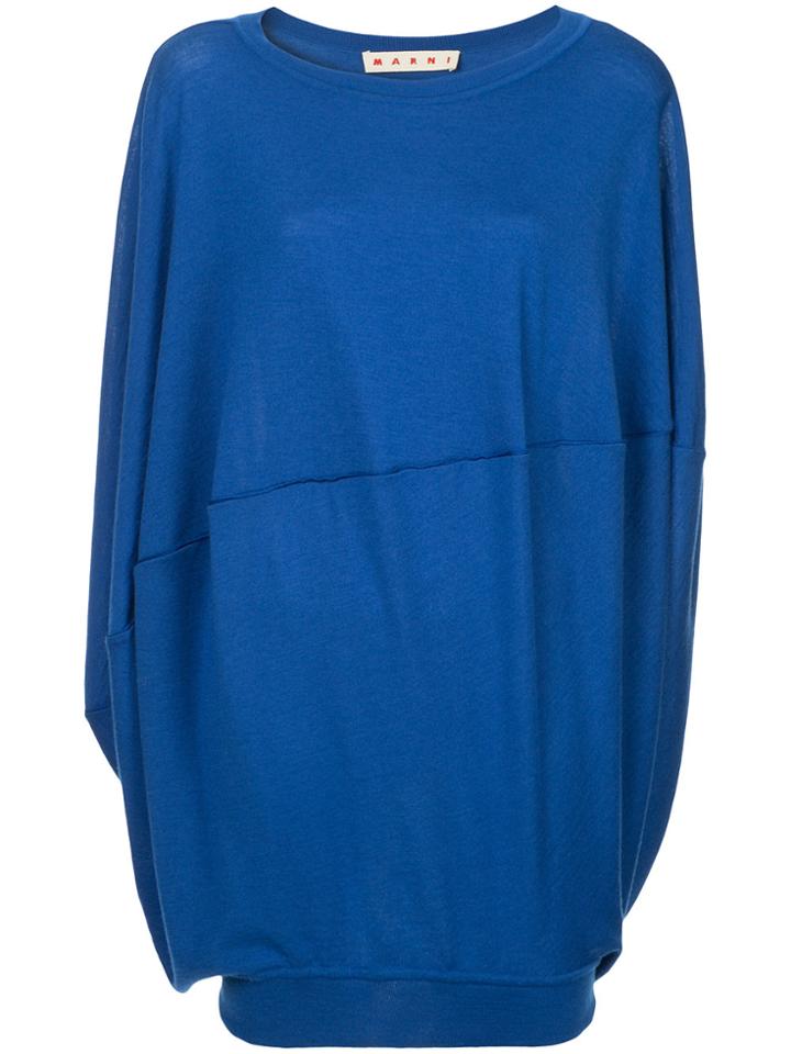 Marni Loose Fitted Sweatshirt - Blue