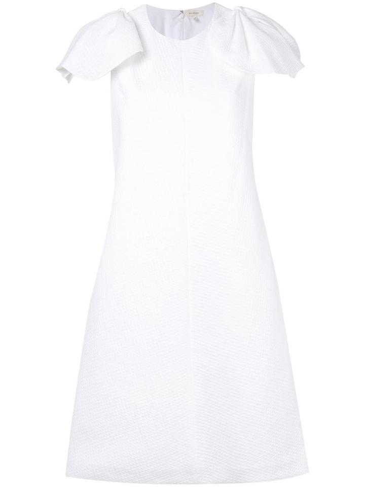Delpozo Bow-sleeve Dress - White