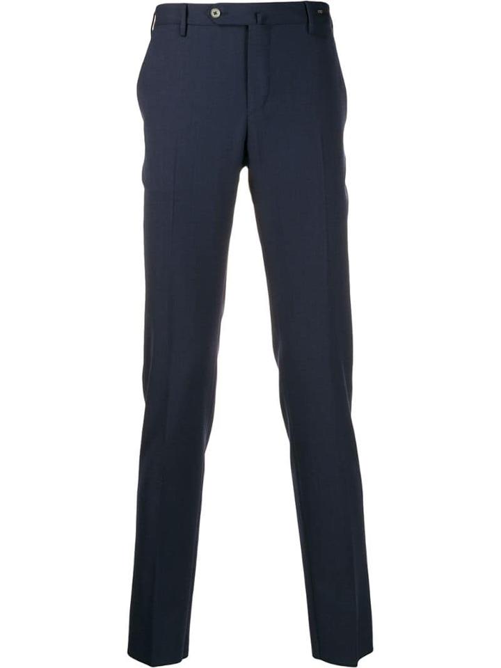 Pt01 Skinny-fit Chinos - Blue