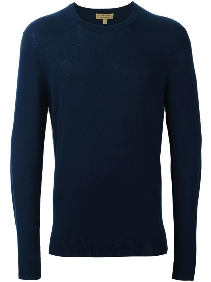 Burberry London Elbow Patch Jumper