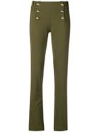 Plein Sud Military Design Trousers - Green