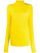 Isabel Marant Slim-fit Turtle Neck Top - Yellow
