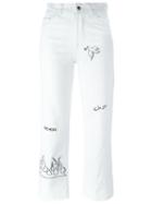Nafsika Skourti Printed Cropped Trousers